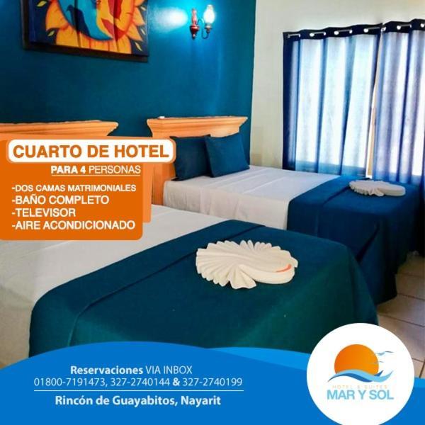 Hotel Y Suites Mar Y Sol Rincón de Guayabitos Exteriér fotografie